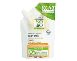 Ecopack Douche crème surgras, au beurre de Karité bio, 650ml