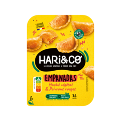 Empanadas haché végétal & poivrons rouges