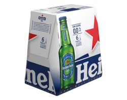 Heineken 0.0 bière blonde sans alcool 6x25cl