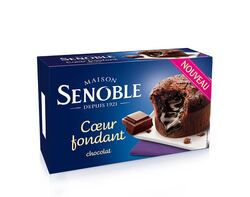 Coeur Fondant - Chocolat 
Lot de 2x75g