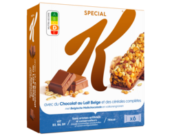 Barres Special K Croustillantes au Chocolat au Lait