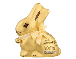 Lapin Or Chocolat Blanc 100g