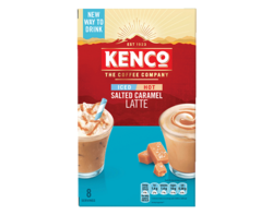 Kenco Iced Hot Salted Caramel Latte 8x20.3g