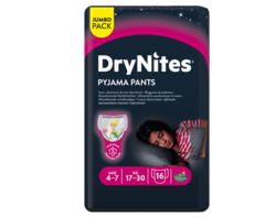 DryNites® 4-7 ans (17-30 kg) x16