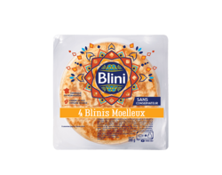 4 blinis Moelleux (200g)