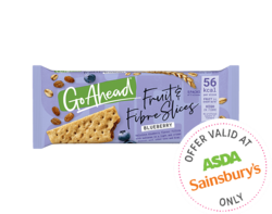 Fruit and Fibre Slices Blueberry 5x43.6g