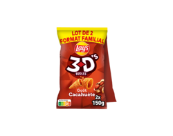 3D Bugles Cacahuète Lot de 2x150g
