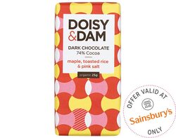 Maple, Toasted Rice & Pink Salt 25g