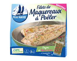 Filets de Maquereaux à Poêler Thym et Baies roses - 120g