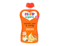HiPP Organic pouch banana, pear & mango