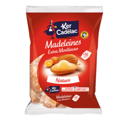 Madeleines Extra Moelleuses Nature 400g