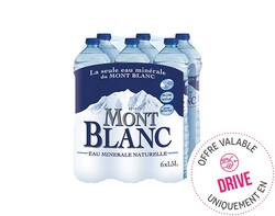 L’eau minérale naturelle Mont Blanc