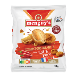 Cacahuètes enrobées Hot & Spicy - 170g