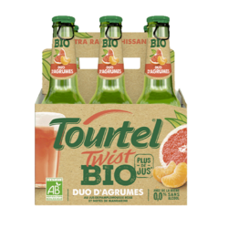 Tourtel Twist Bio Duo d'Agrumes 6x27,5cl
