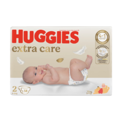 Couches Huggies® Extra Care taille 2