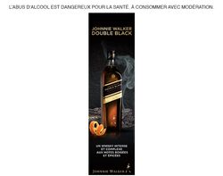 Whisky Johnnie Walker Double Black 70cl 40°