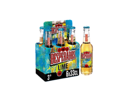 Desperados Lime bière aromatisée tequila 6x33cl 3°