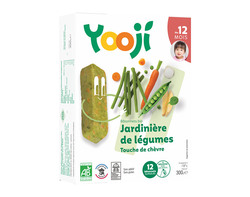 Jardinière de légume bio, touche de chèvre