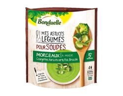 Pour soupes – Courgettes, Haricots verts 600g