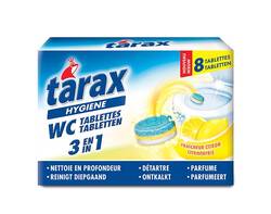 Tablettes WC « 3 en 1 » fraîcheur citron (x8)