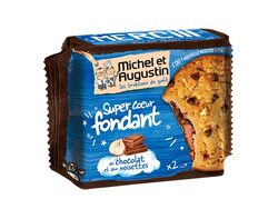 Super cœur fondant chocolat et noisettes 60g