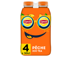 Lipton Saveur Pêche 4x50cL