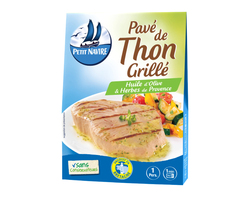 Pavé de Thon Grillé Huile d'Olive & Herbes de Provence - 120g