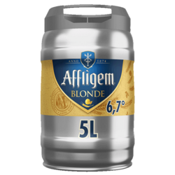 Affligem blonde bière d'Abbaye Fût 5L 6.7°