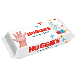 Lingettes Huggies All Over Clean 1x56