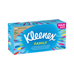 Kleenex® Mouchoirs Boîte  Family x128