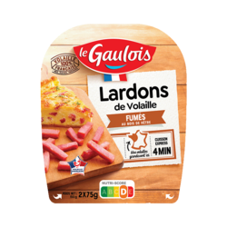 Lardons de volaille Fumés  Le Gaulois