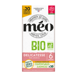 Méo Délicatesse Bio Capsules Home Compost x20