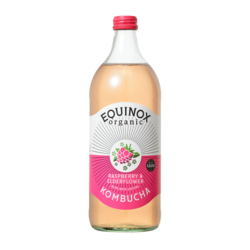 Equinox Organic Raspberry & Elderflower Kombucha