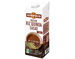 Boisson Riz Quinoa Cacao