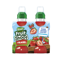 Fraise sans sucres ajoutés 4x20cl