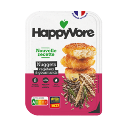 Nuggets végétaux et gourmands