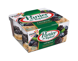 Panier de Yoplait Mûre / Myrtille