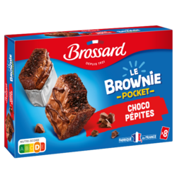 Le Brownie Pocket Choco Pépites (240g)