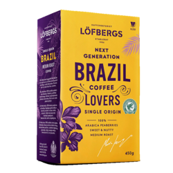 Brazil Medium Roast Ground Coffee  450g