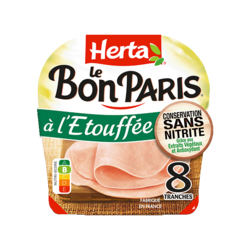 Le Bon Paris® à l'étouffée Conservation Sans Nitrite 8T