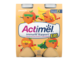 Peach Yogurt Drinks 4x100g