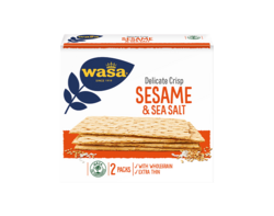 Wasa Delicate Crisp sesam et sel de mer