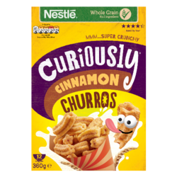 Nestlé Curiously Cinnamon Churros Cereal 360g