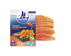 Emincés de saumon fumé ASC Nature