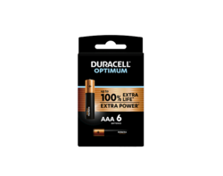 Duracell Optimum AAA 6 Piles