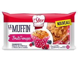 2 Muffins aux Fruits Rouges