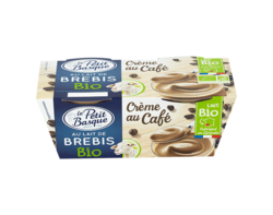 Crème au Café BIO au Lait de Brebis
