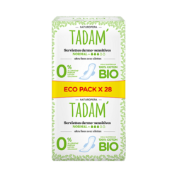 Serviettes Ultra Ecopack Normal+ x28