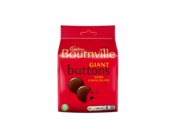 Bourneville Giant Buttons 110g
