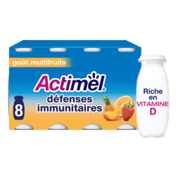 Actimel Goût Multifruits x8